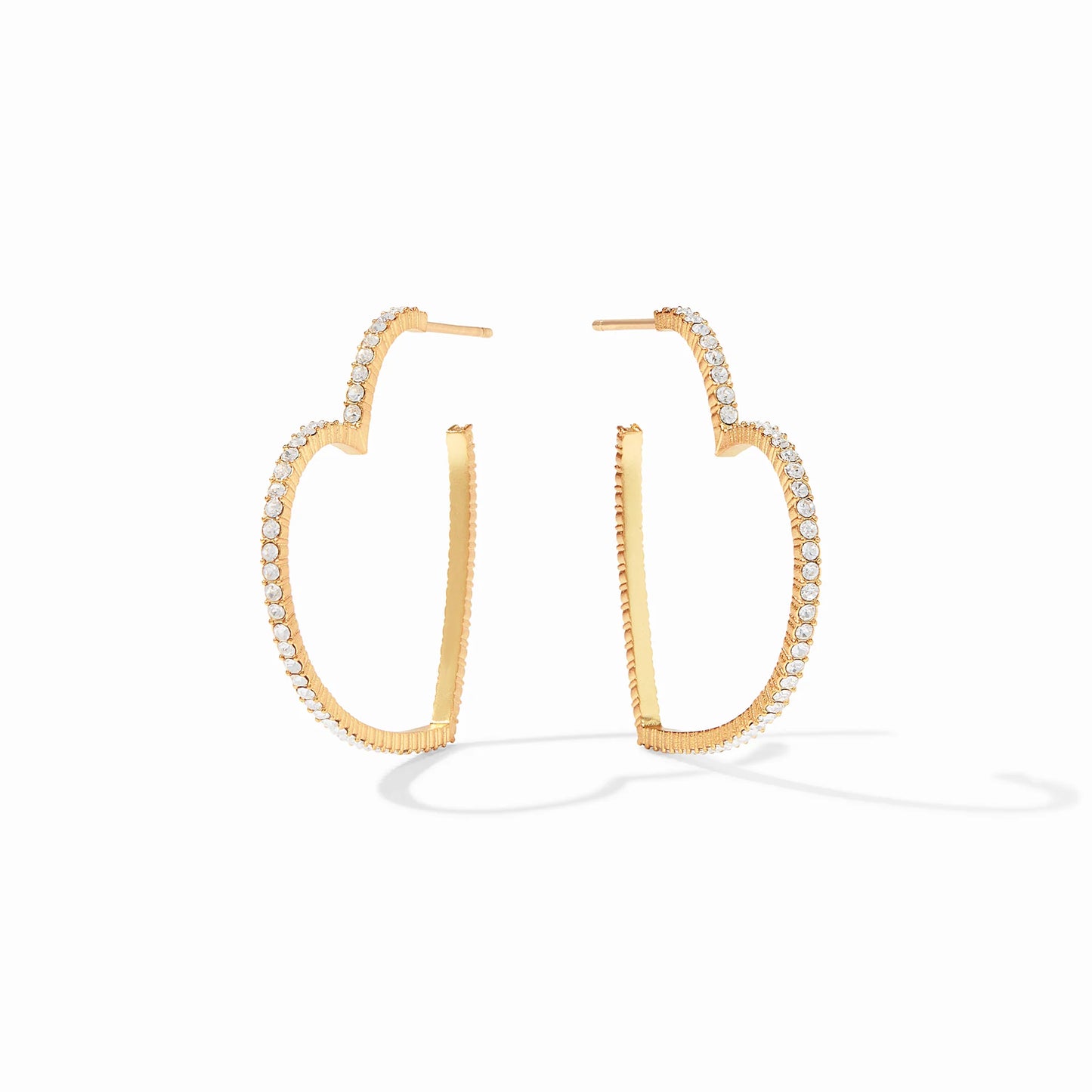 Julie Vos Esme Heart Hoop, CZ