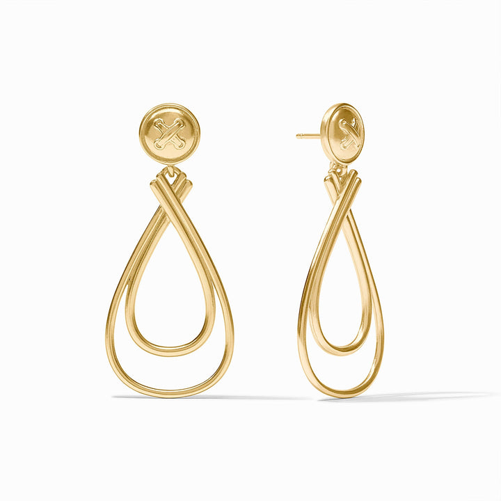 Julie Vos Essex Earring - Gold