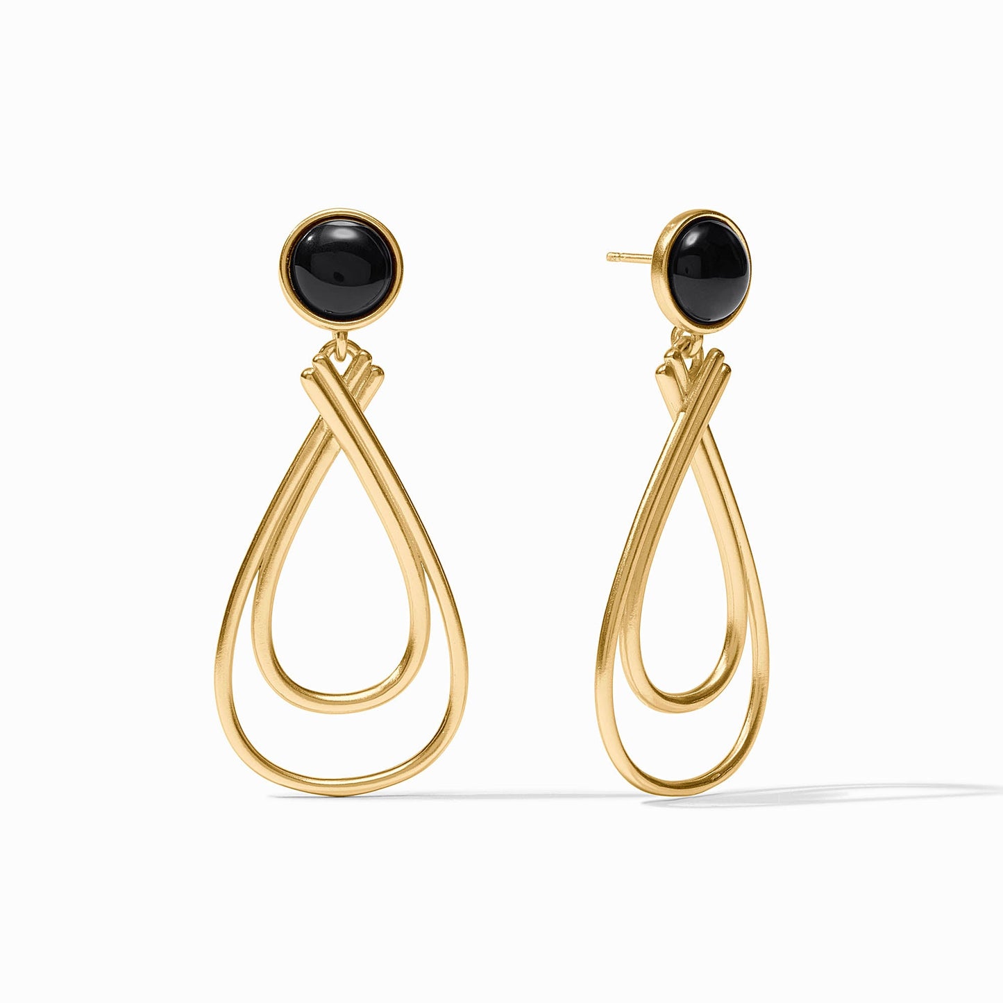 Julie Vos Essex Stone Earring - Gold
