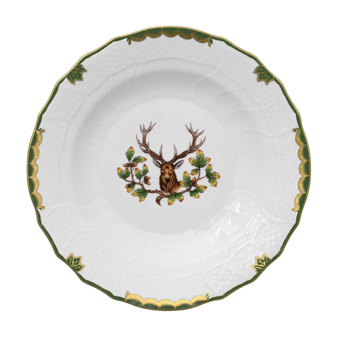Herend Stag Dessert Plate