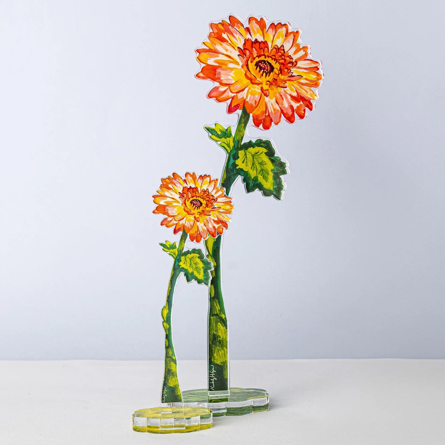Gerbera Daisy Acrylic Single Flower