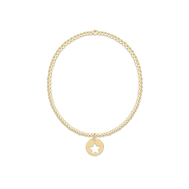 Enewton egirl Classic Gold 2mm Bracelet - Star Small Gold