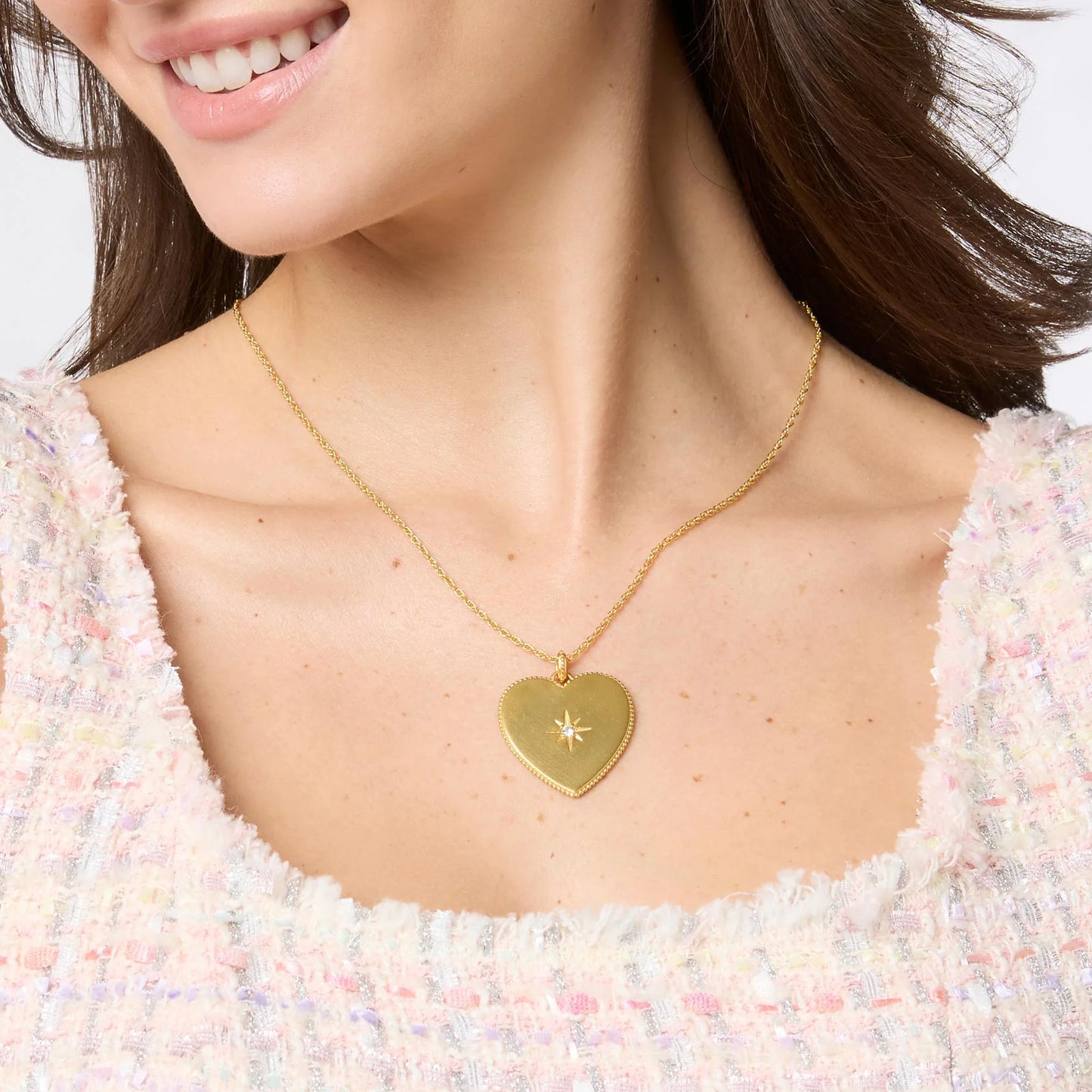 Julie Vos Heart Necklace