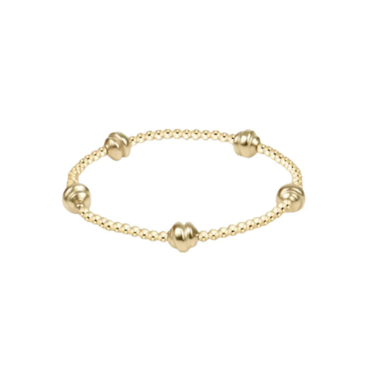 enewton Admire Small Gold 2.5mm Bead Bracelet - Gold