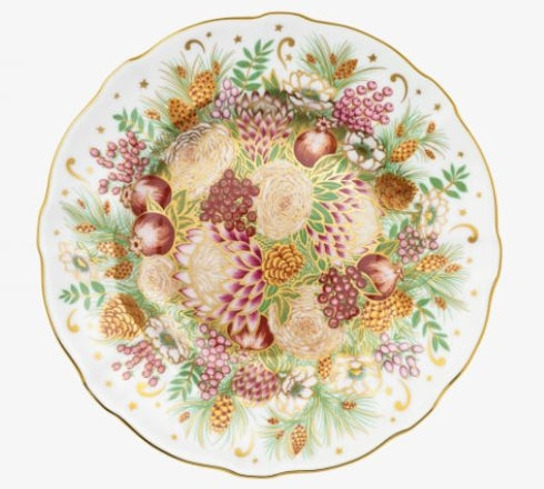 Holiday Bouquet Accent Plate