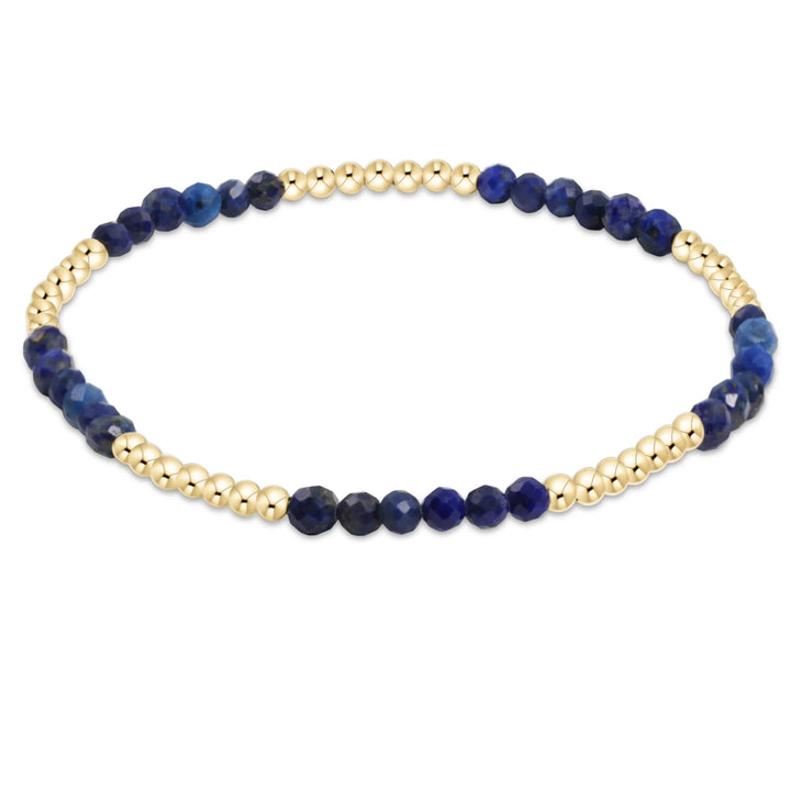 enewton Blissful Pattern 2.5mm Bead Bracelet - Lapis