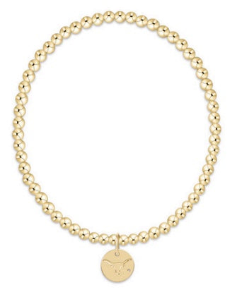 Enewton eCOLLEGIATE Classic Gold 3mm Bracelet