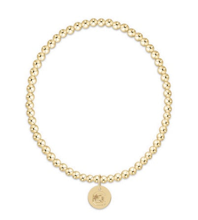 Enewton eCOLLEGIATE Classic Gold 3mm Bracelet
