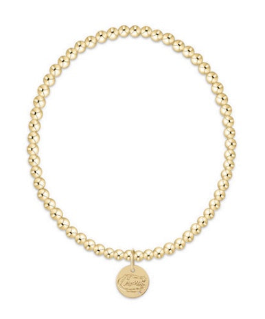 Enewton eCOLLEGIATE Classic Gold 3mm Bracelet