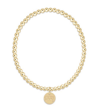 Enewton eCOLLEGIATE Classic Gold 3mm Bracelet