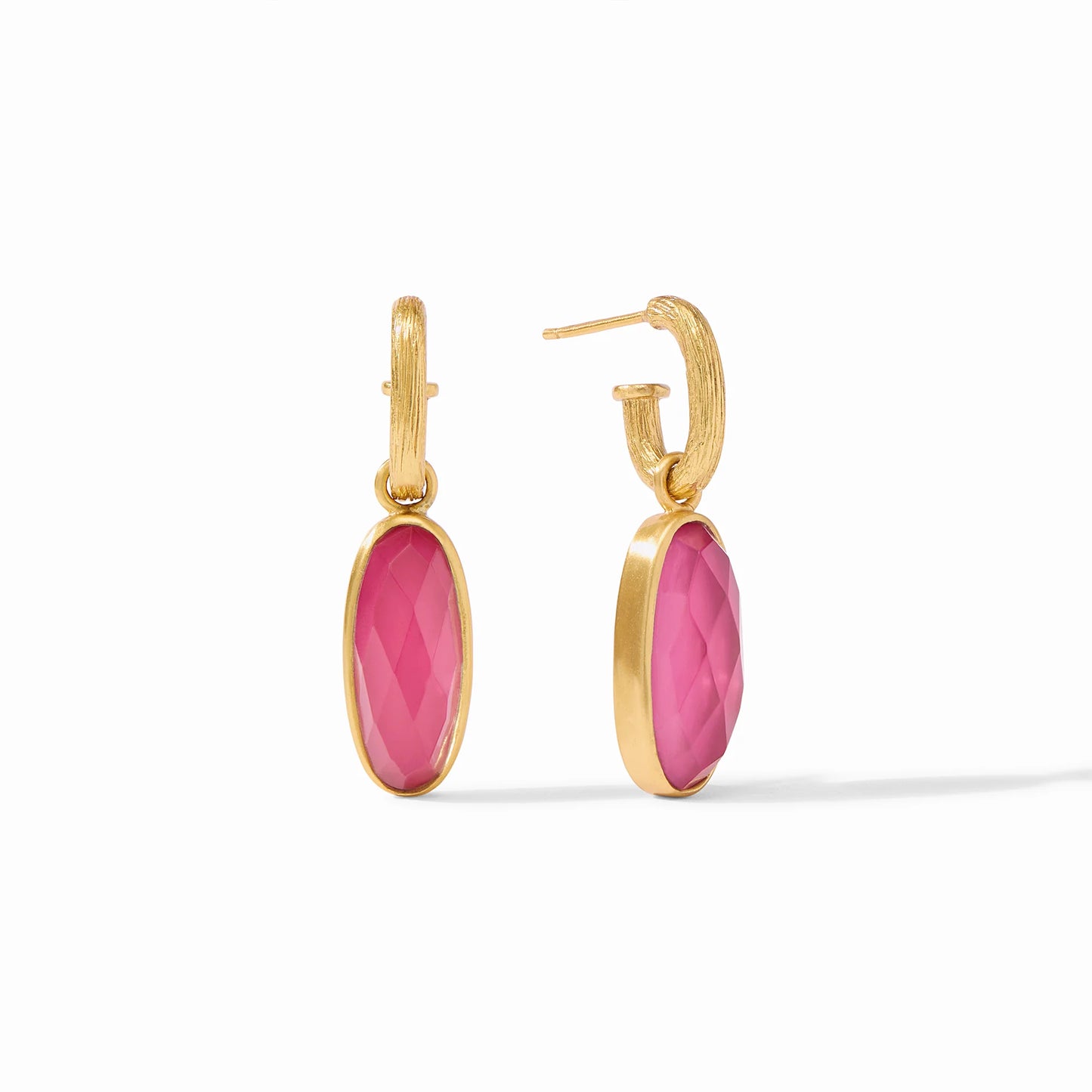 Julie Vos Ivy Hoop & Charm Earring