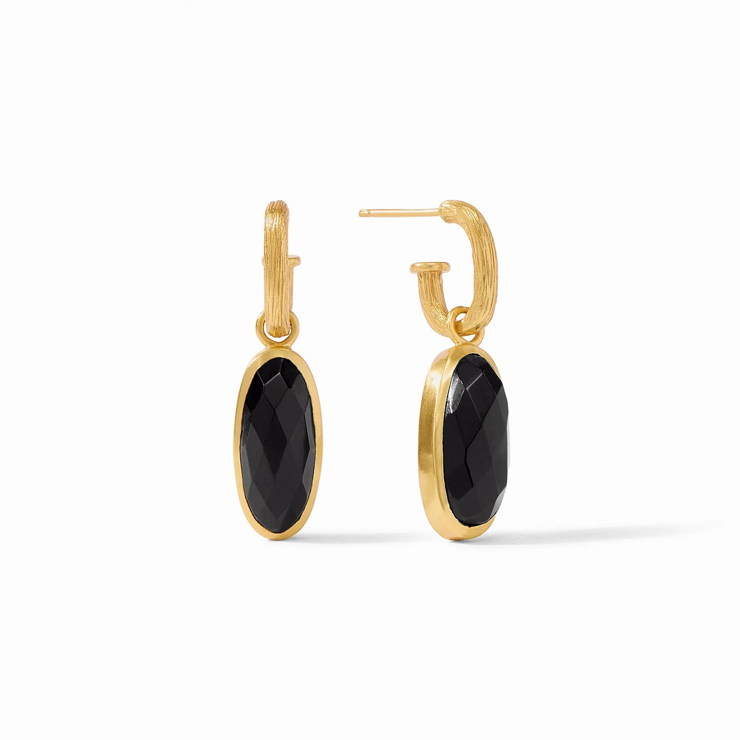 Julie Vos Ivy Hoop & Charm Earring