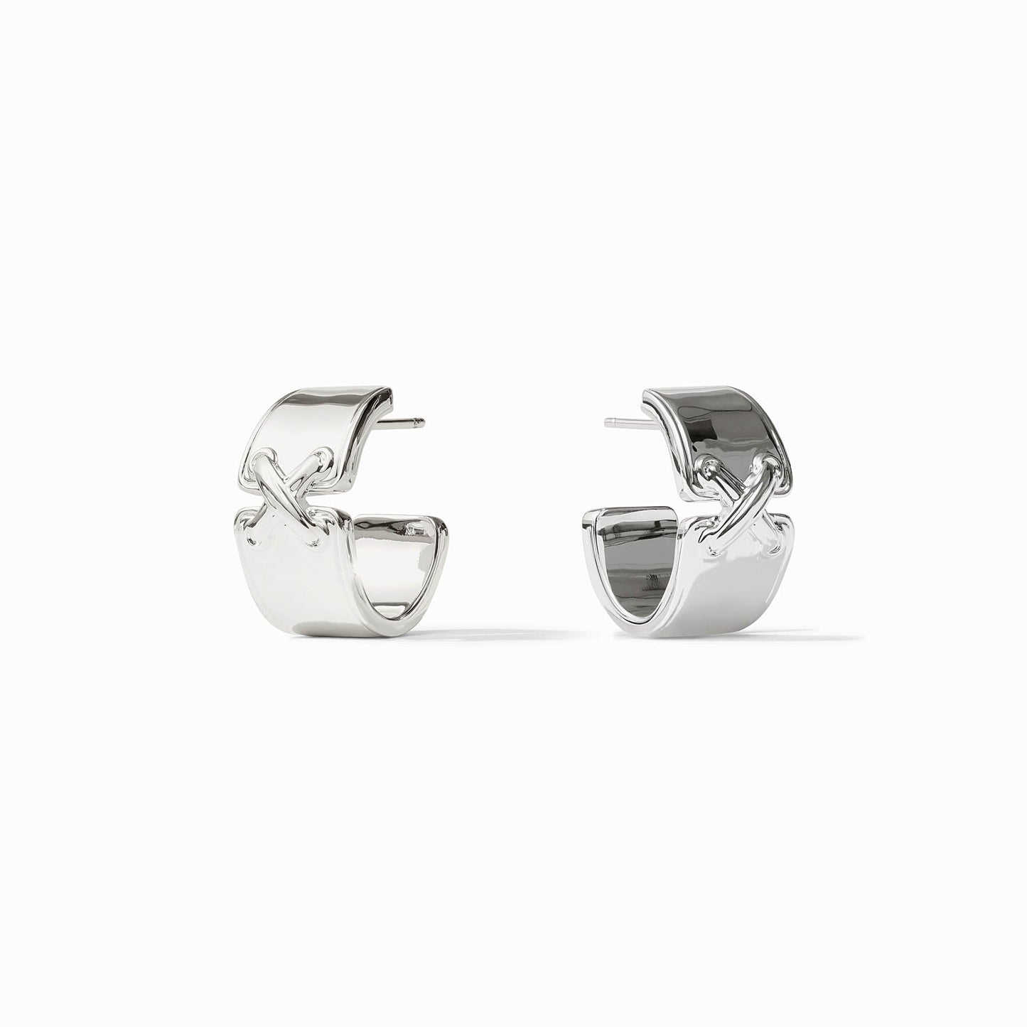 Julie Vos Essex Hoop Silver