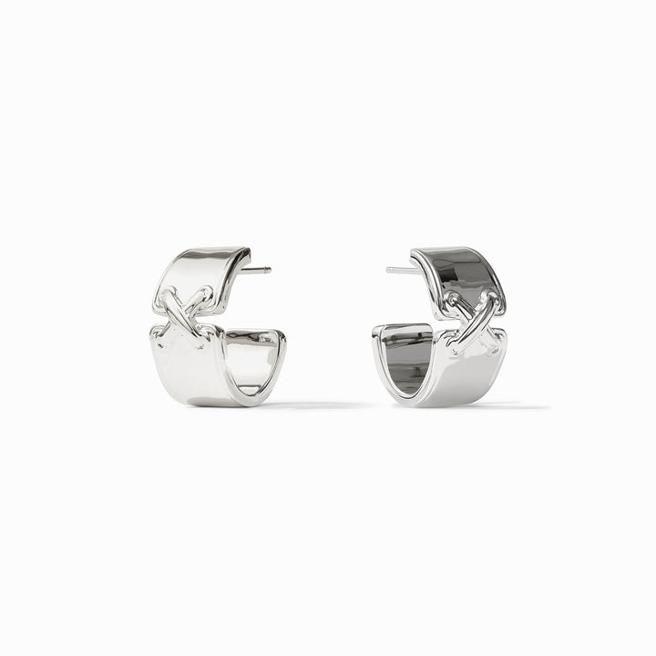 Julie Vos Essex Hoop Silver