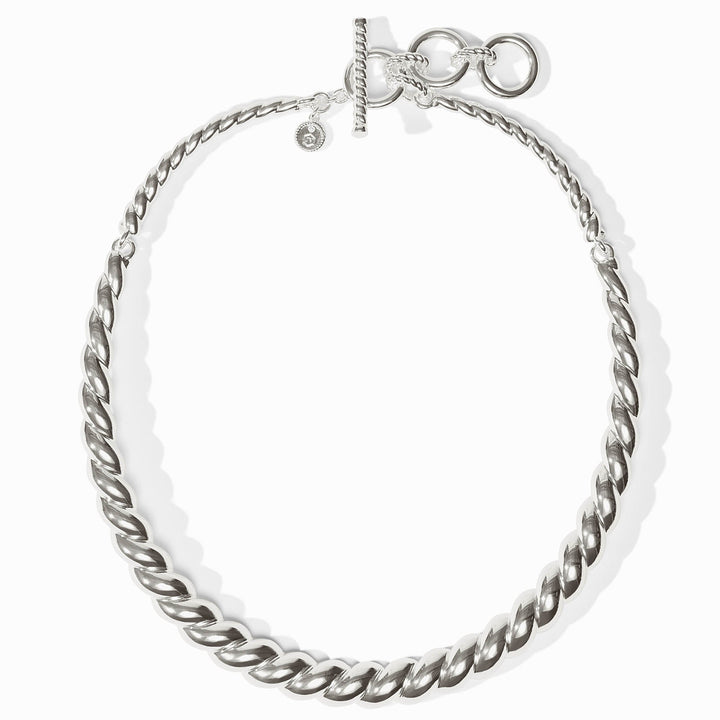 Julie Vos Ravello Collar Necklace Silver