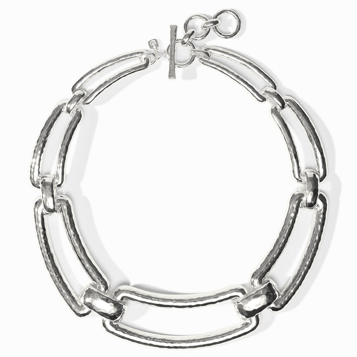 Julie Vos Sahara Collar Necklace Silver