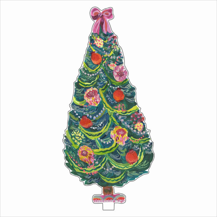 Kimberly Hodges Protea and Pomegranate Small Acrylic Tree