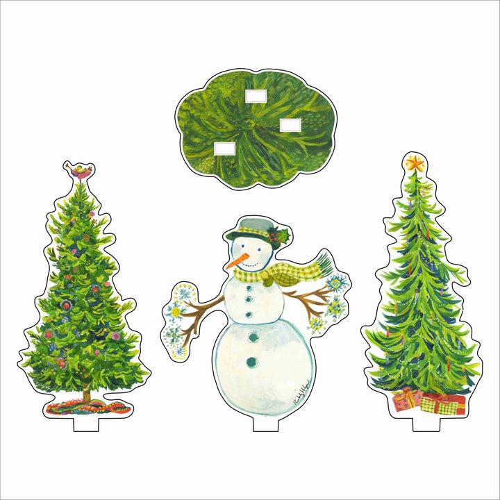 Kimberly Hodges Snowman Petit Acrylic Mini Set
