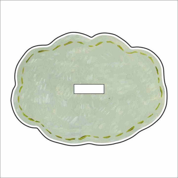 Large Sage Single Slot Acrylic Stand