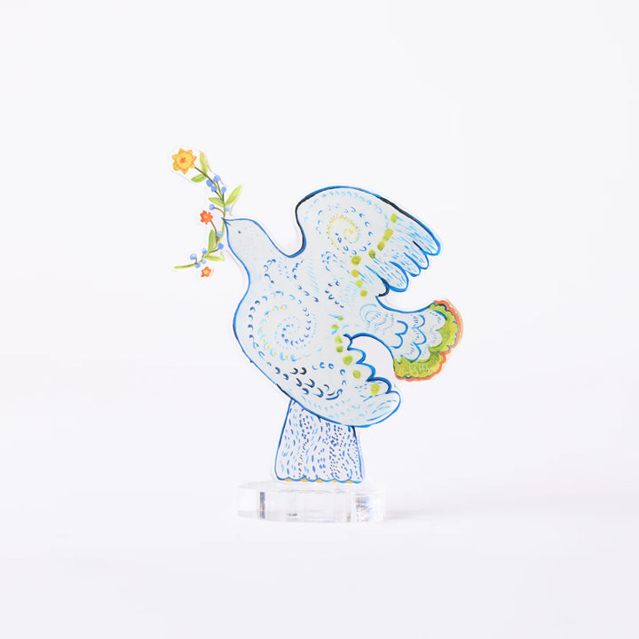 Kimberly Hodges Peace Dove Blossom Acrylic Figure