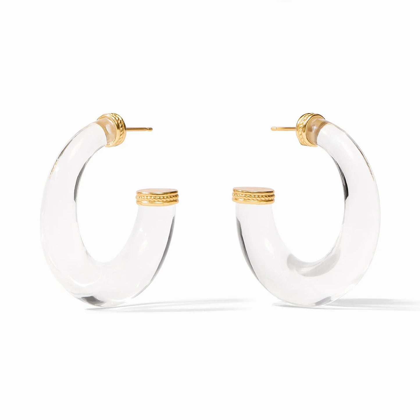 Julie Vos Madison Statement Hoop - Clear