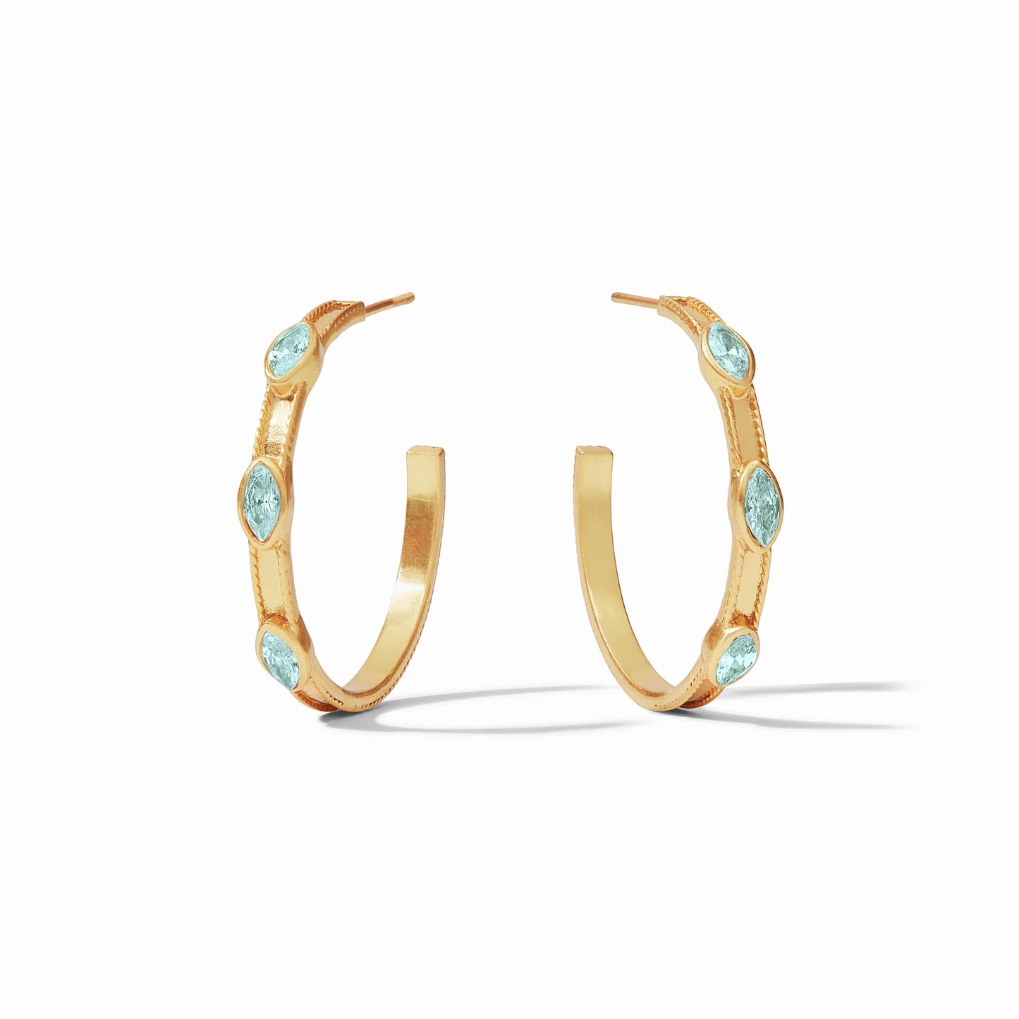 Julie Vos Monaco Hoop, Bahamian Blue