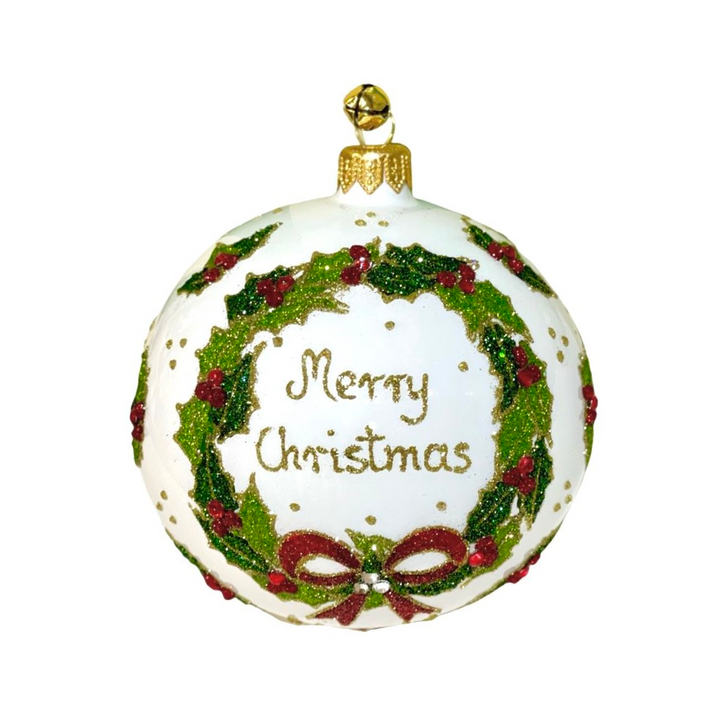 JingleNog Christmas Greetings Ornament