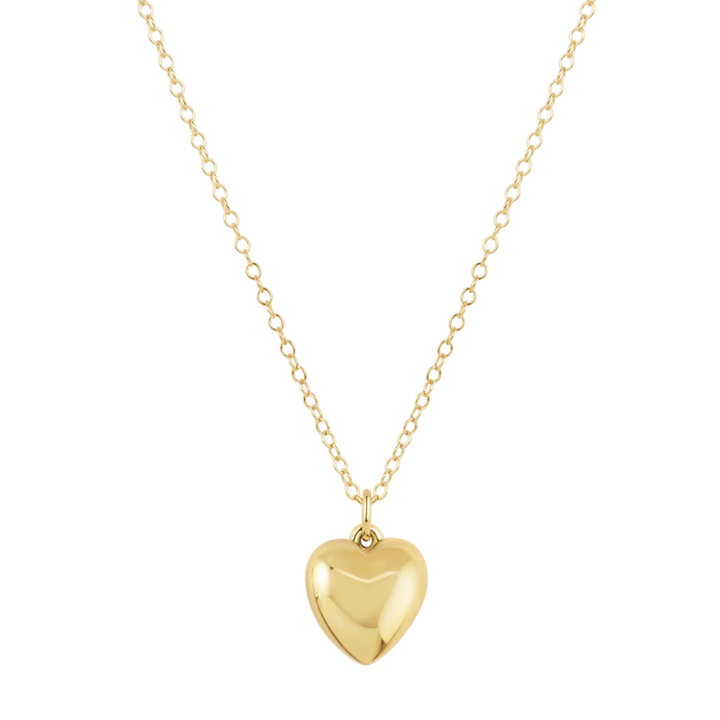 Enewton 16" Necklace Gold - Love Plush Gold Charm