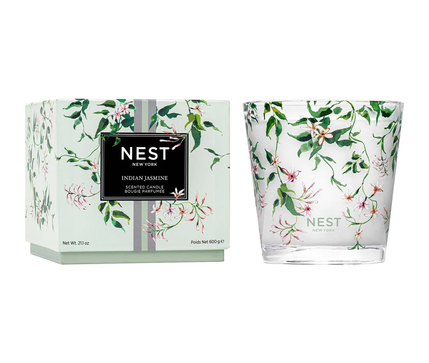 NEST Fragrances, Indian Jasmine Specialty 3 Wick (Limited Edition)
