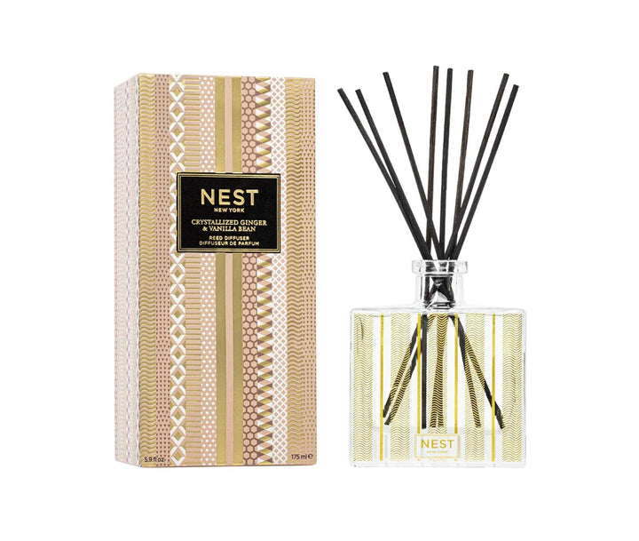 Nest Fragrances, Crystalized Ginger & Vanilla Bean Reed Diffuser