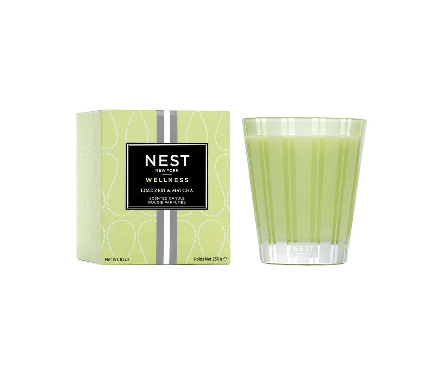 NEST Fragrances, Lime Zest & Matcha Classic Candle