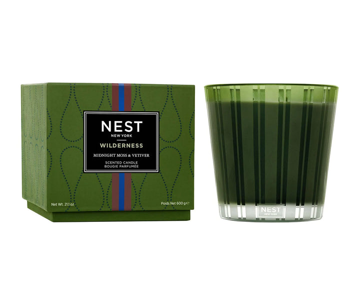 NEST Fragrances, Midnight Moss & Vetiver 3-Wick Candle