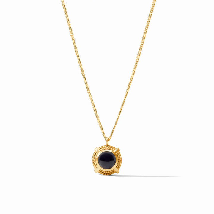 Julie Vos Cabochon Solitaire Necklace