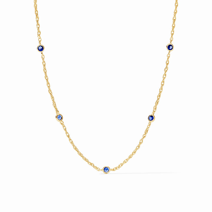 Julie Vos Celeste Delicate Station Necklace