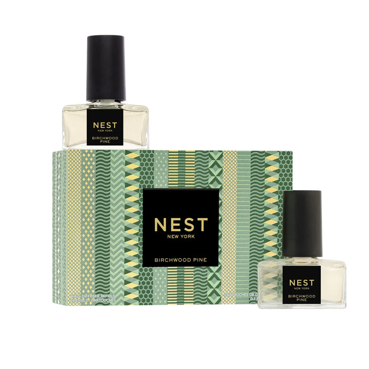NEST Fragrances Birchwood Pine Plug in Wall Diffuser Refill Duo