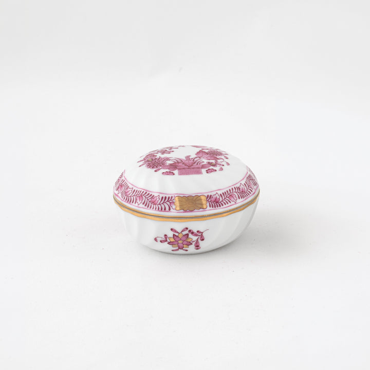Herend Ring Box, Raspberry