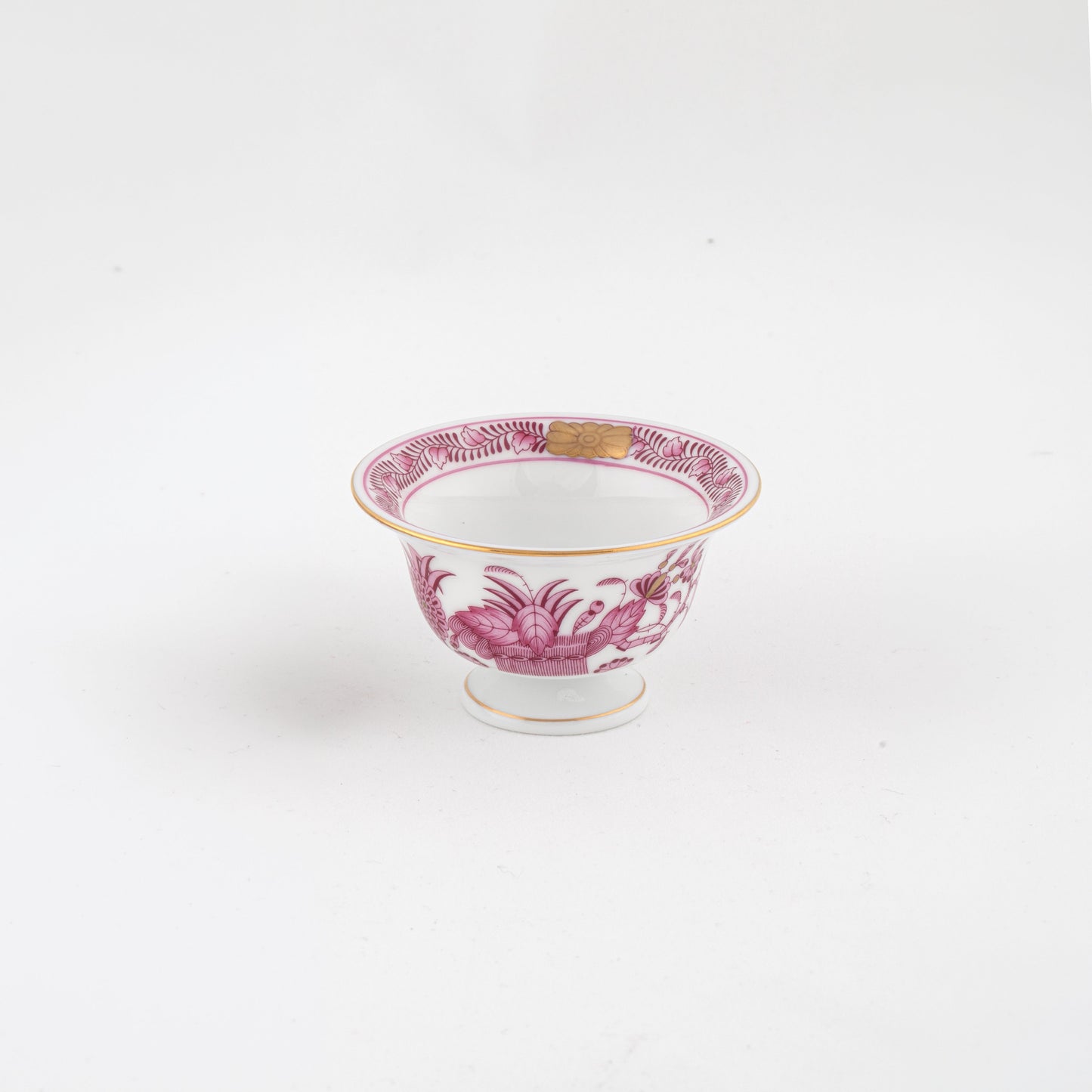 Herend Flower Bowl, Raspberry