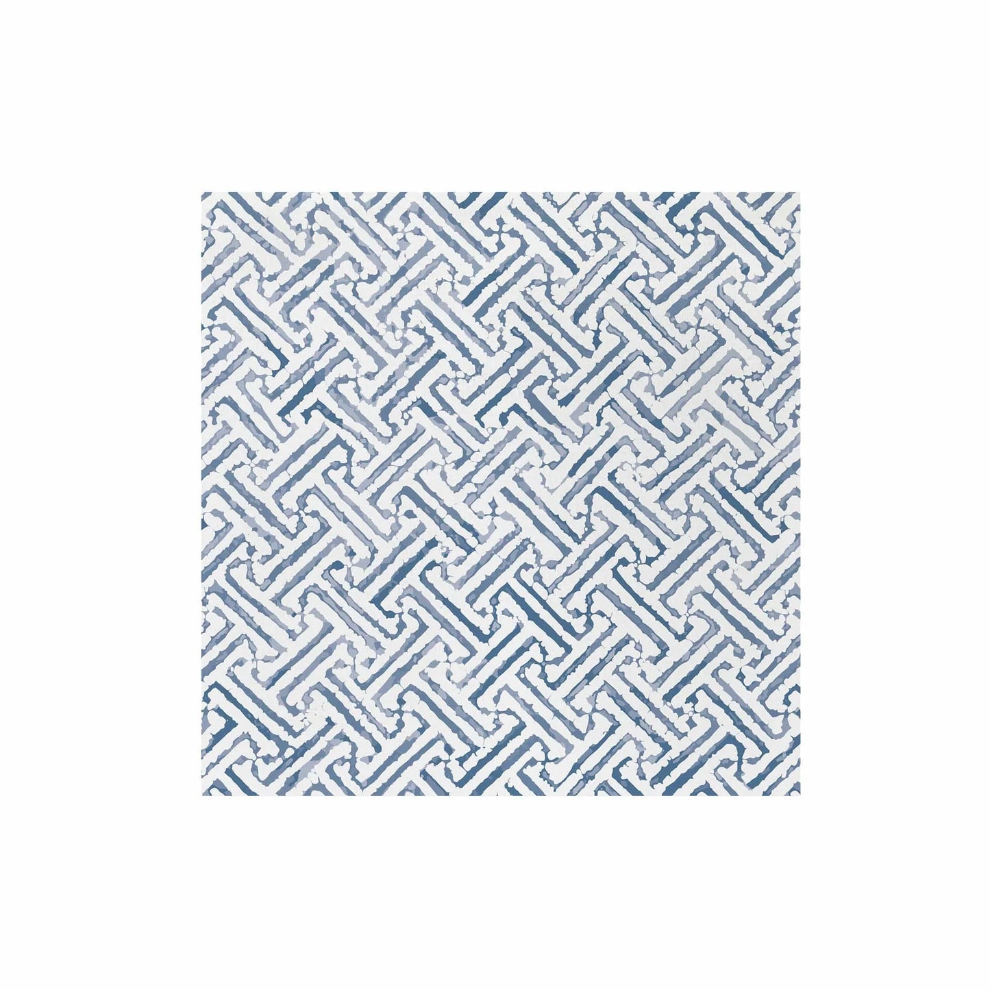 Papersoft Napkin Greek Key Blue