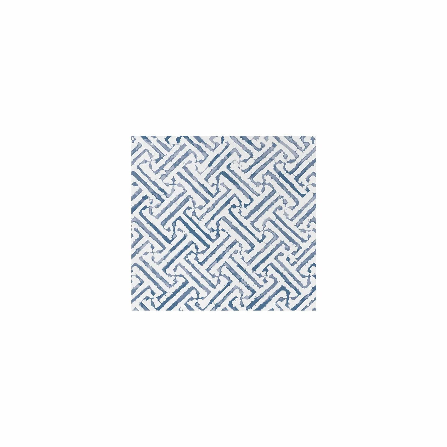 Papersoft Napkin Greek Key Blue