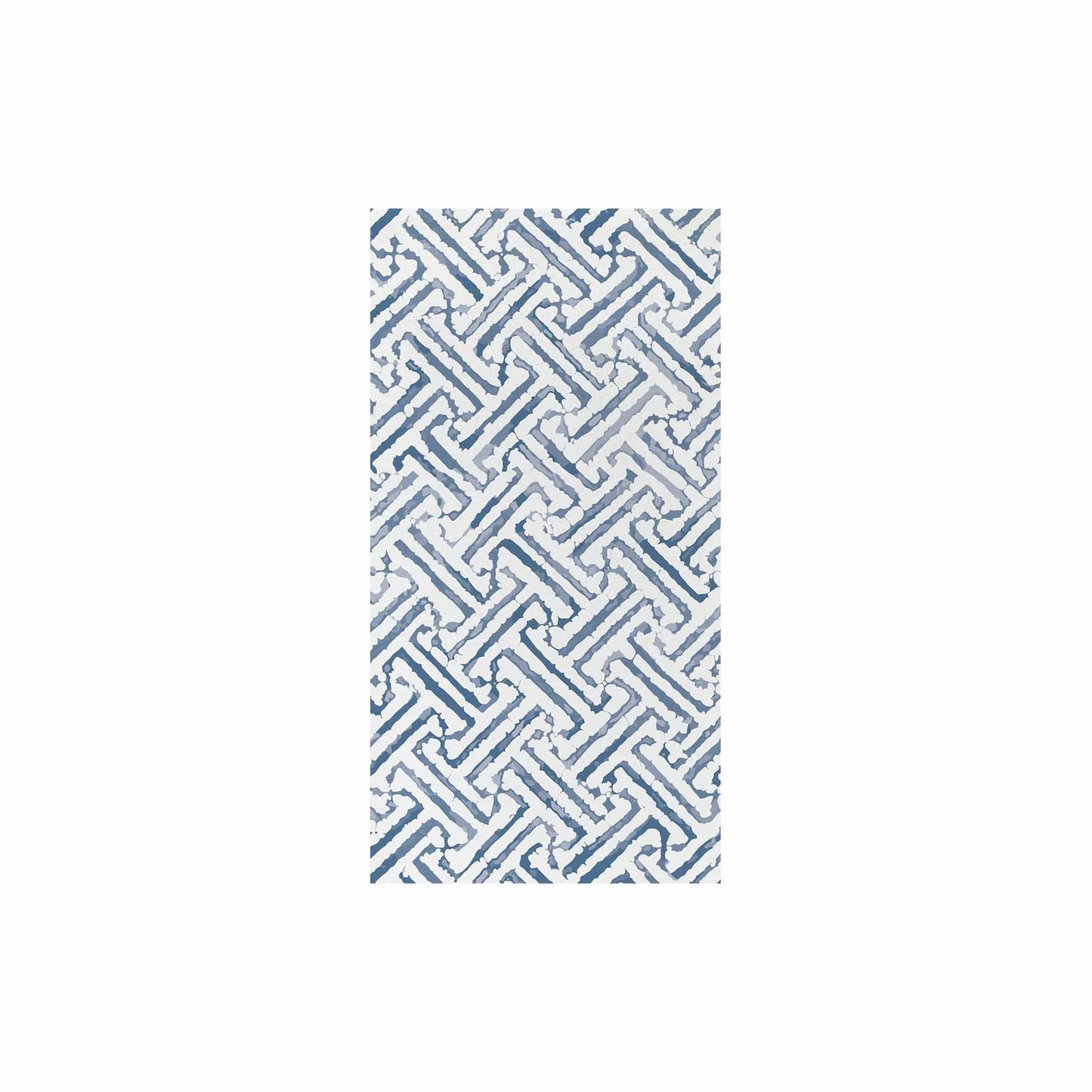 Papersoft Napkin Greek Key Blue