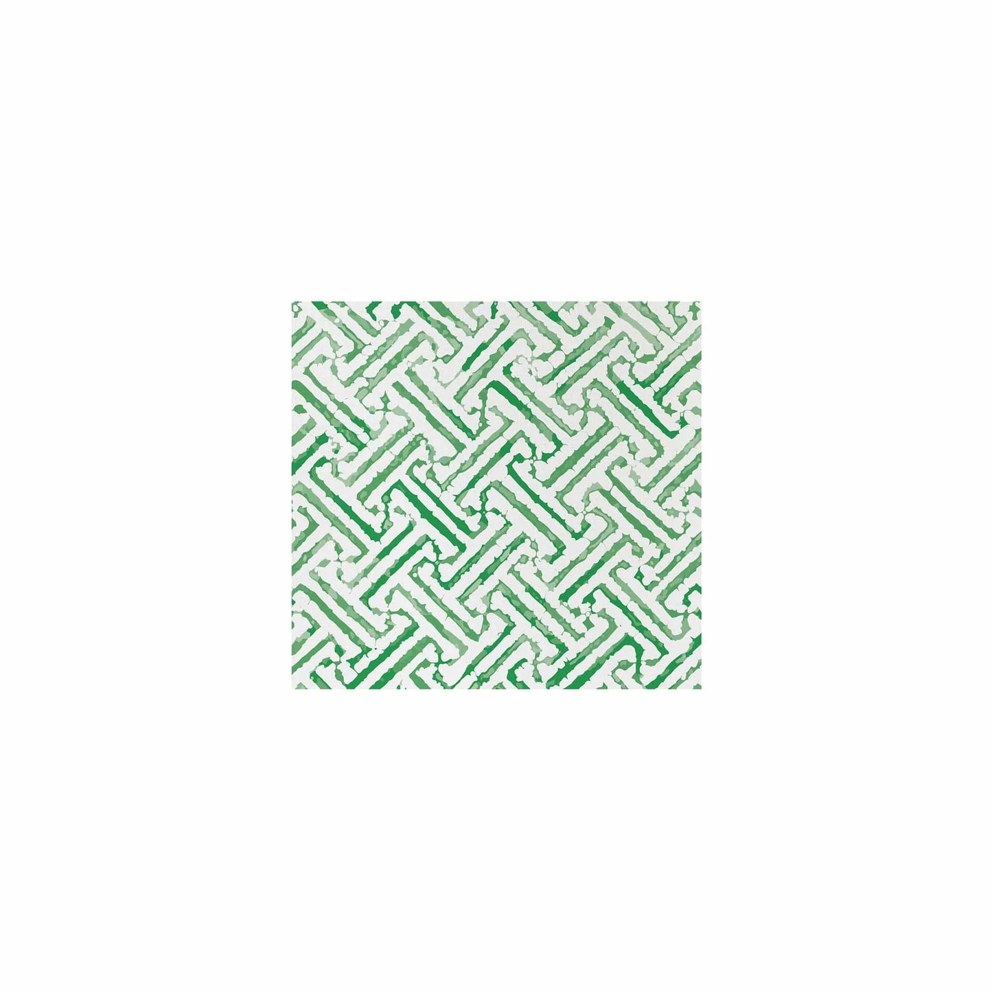 Papersoft Napkin Greek Key Green