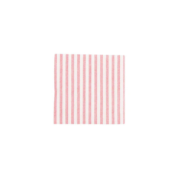 Vietri Papersoft Cocktail Napkins - Capri Red (Pack of 20)