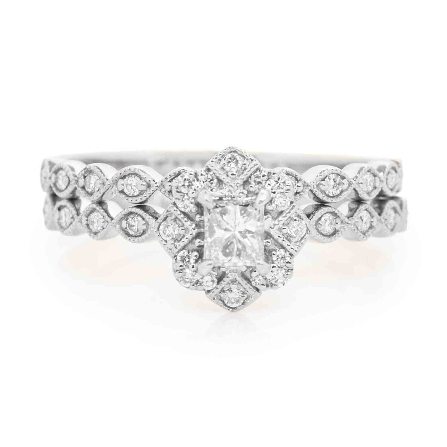 Princess Diamond Engagement Ring WG