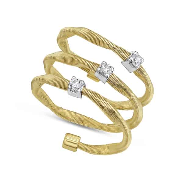 Caviar Diamond Ring