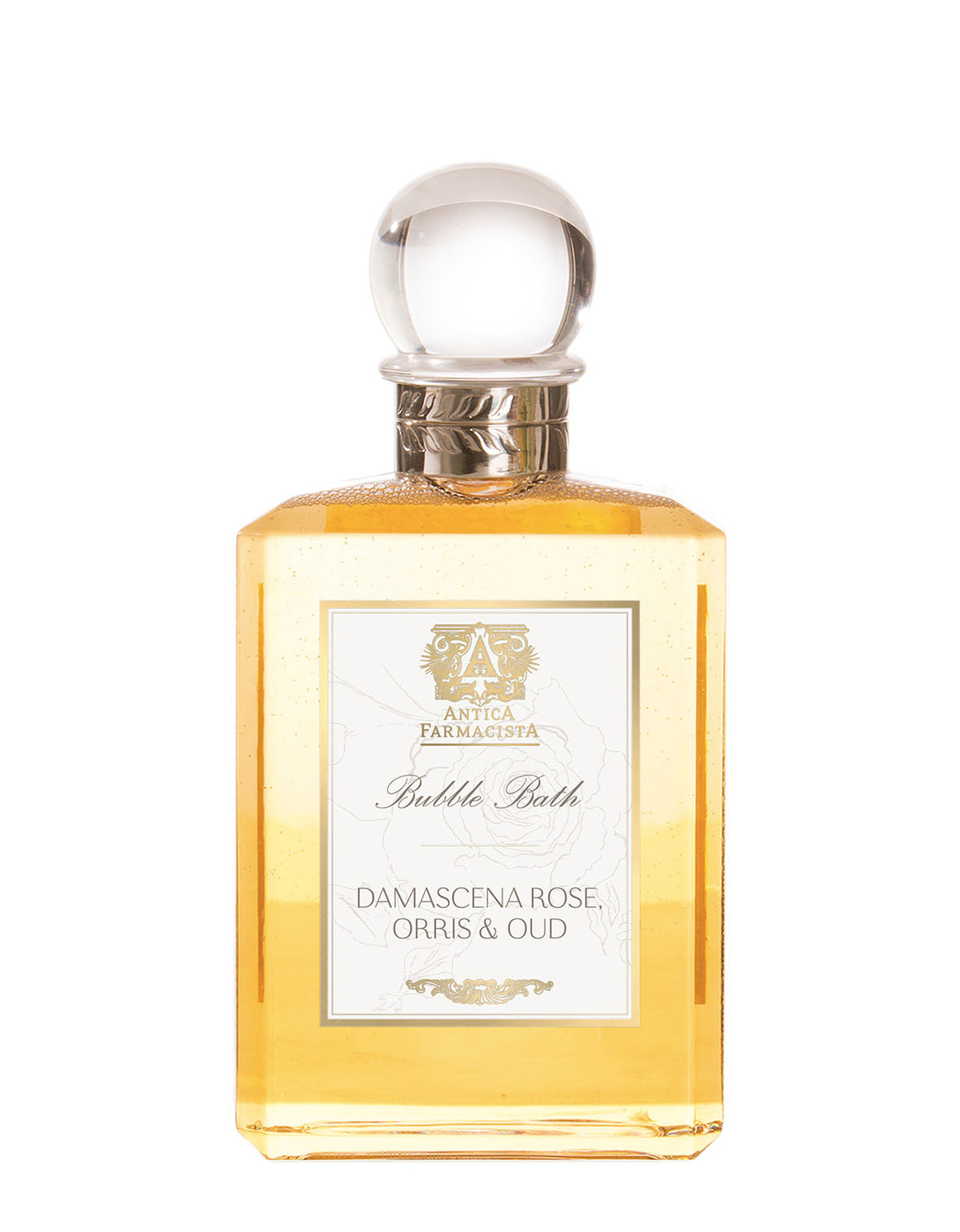 Antica Farmacita Damascena Rose, Orris & Oud Bubble Bath