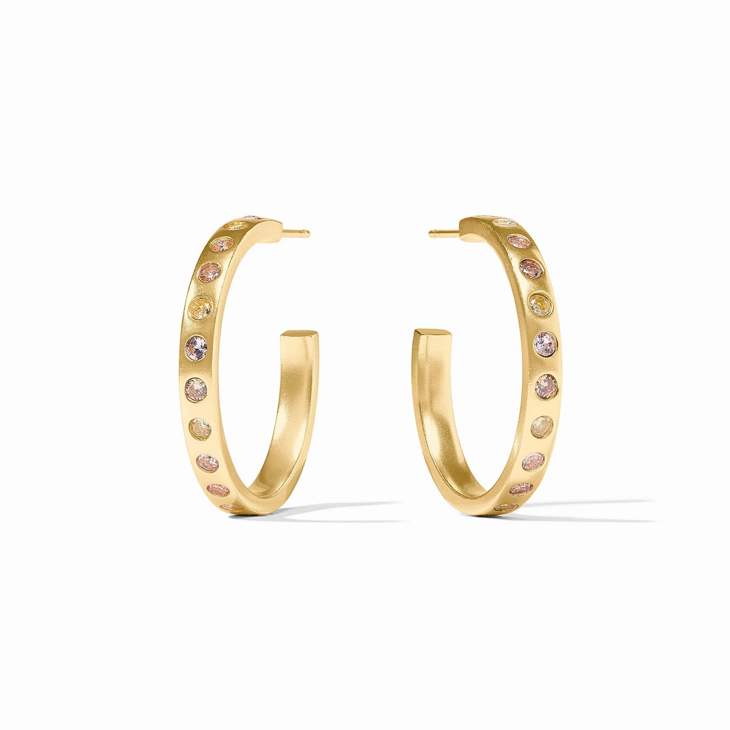 Julie Vos Rainbow Hoop - Champagne Radiance
