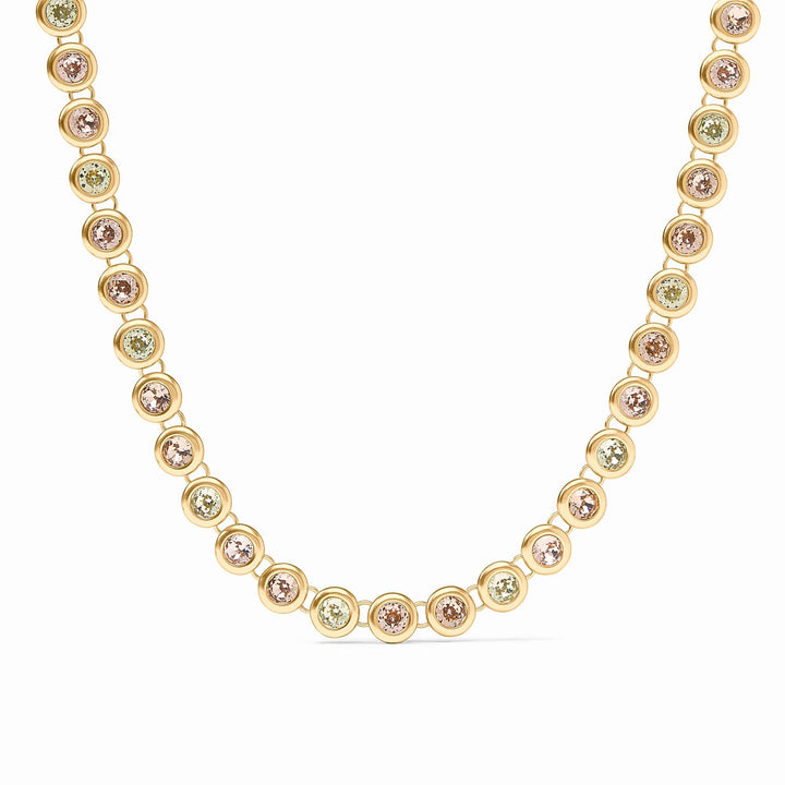 Julie Vos Rainbow Tennis Necklace