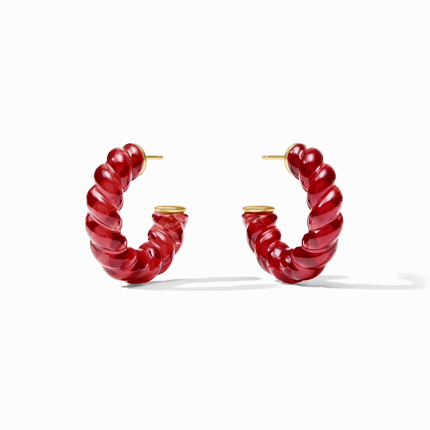 Julie Vos Ravello Hoop Cranberry