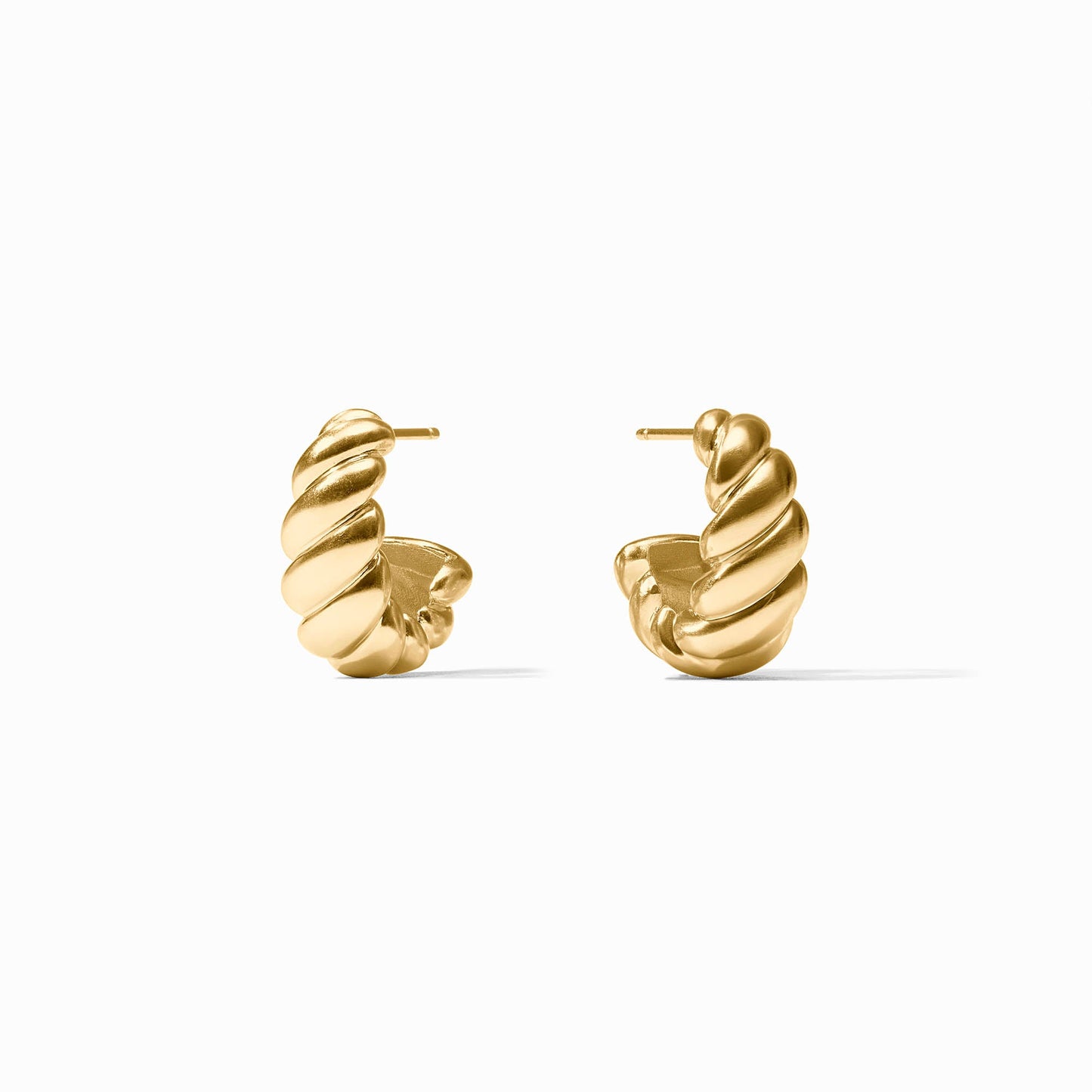 Julie Vos Ravello  Statement Hoop Gold
