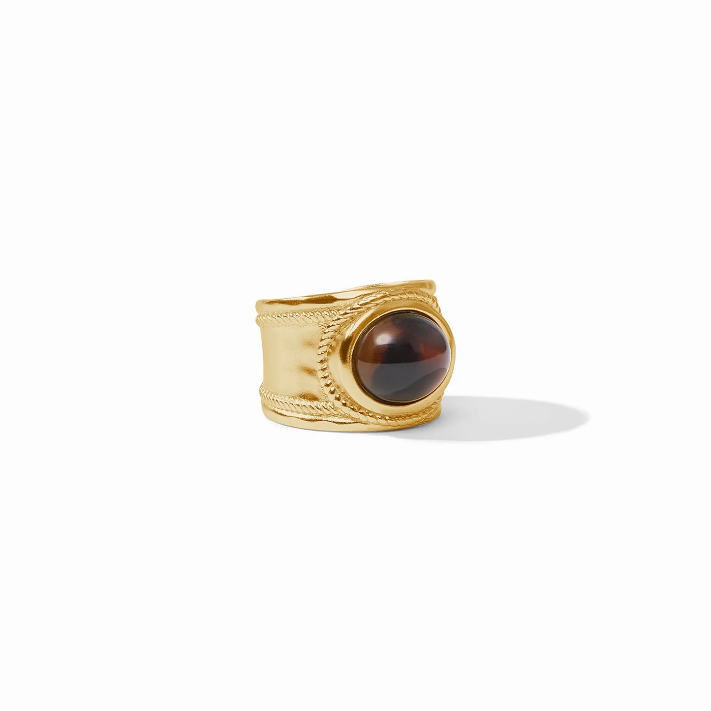 Julie Vos Madison Ring - Tortoiseshell